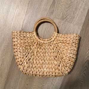 Amazon Natural Straw Tote Bag